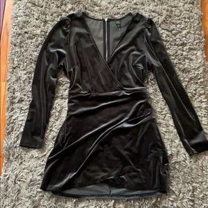 Velvet Mini NYE Dress